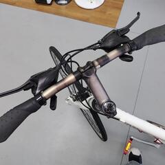 J006★使用感有り★クロスバイク★LOUISGARNEAU★AL6061★2✕8段