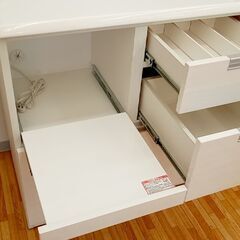 ★ジモティ割あり★ NITORI レンジボード ホワイト H201.5×D42.5×W80 クリーニング済み YJ114 ☆ジモティ割あり☆ NITORI レンジボード ホワイト H201.5×D42.5×W80