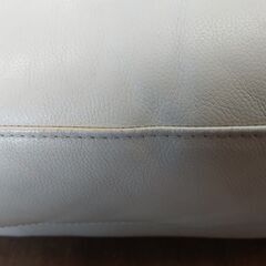 【愛品倶楽部柏店】　ＩＤＣ大塚家具　総本革３人掛けソファー　