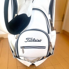 TITLEIST 新品　キャディバッグ　ホワイト