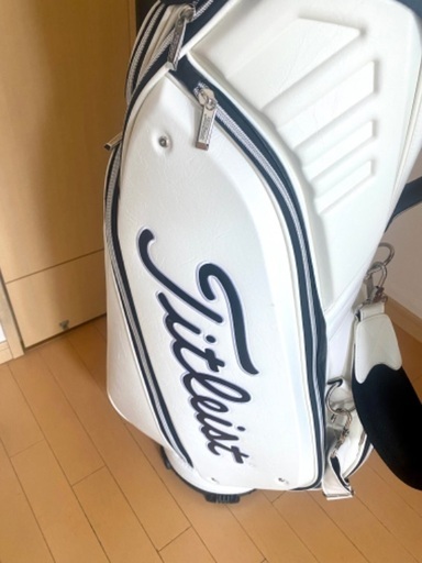 TITLEIST 新品 キャディバッグ ホワイト