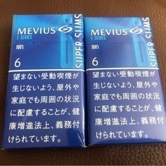 〔お値下げ〕MEVIUS 6 新品未開封　2個