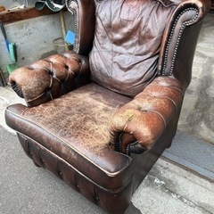 チェスタフィールド１Ｐソファ