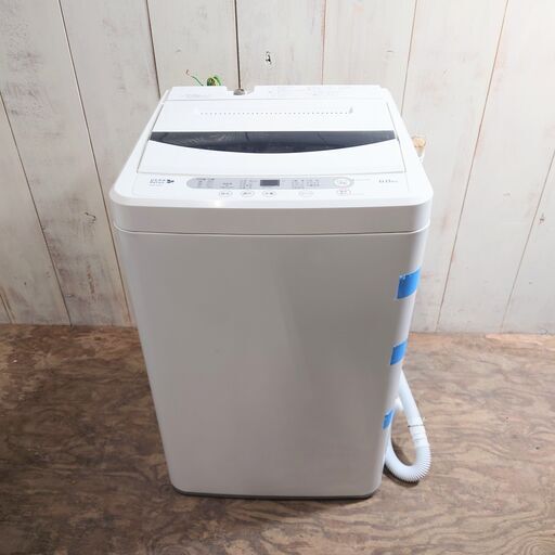 7/6終 2018年製 ヤマダ電機 全自動電気洗濯機 6.0kg YWM-T60A1 ホワイト 菊倉TK