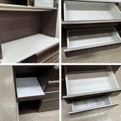 J2426  良品 現行販売品 NITORI ニトリ キッチンボード ポスティア 100KB 食器棚 クリーニング済み 　【リユースのサカイ柏店】 流山市 中古 食器棚 松戸市 中古 食器棚 我孫子市 中古 食器棚 船橋市 中古食器棚 守谷市 中古食器棚 取手市 中古食器棚 J2426 良品 現行販売品 NITORI ニトリ キッチンボード ポスティア