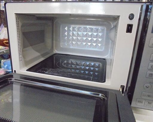 電子レンジ フラット 2022年製 ハイアール JM-FH18H 500W あたため専用