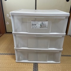 無料！先着！プラスチック収納ケース！