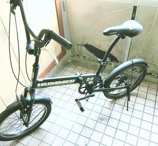 HUMMER折りたたみ自転車 20インチ - 折りたたみ自転車 