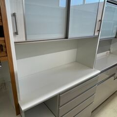 ジモティ来店特価!!　食器棚　ニトリ　ホワイト　　J-0517