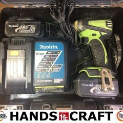 マキタ　TD145D　インパクトドライバ　バッテリー二個18V/充電器/ケース付き　【ハンズクラフト宜野湾店】