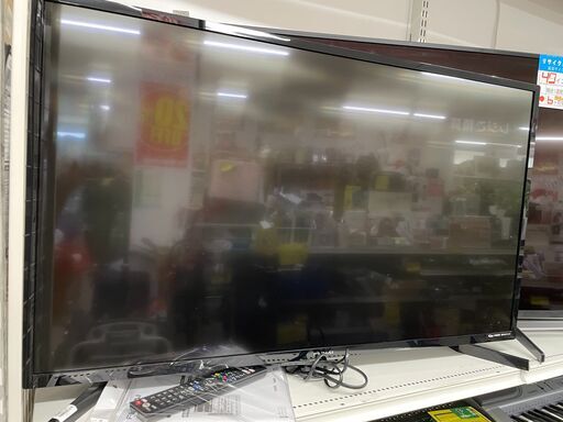 ジモティ来店特価!!　液晶テレビ　フナイ　FL-43U4020　2019　　J-0518 15893円