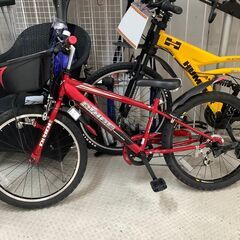 【美品】子供用自転車 22インチ 変速あり DRIDE レッド【...