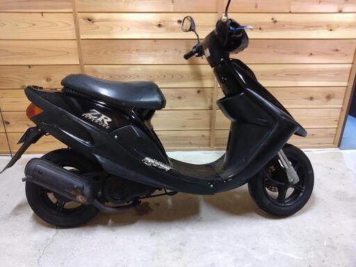 規制前JOGZR3YK 前後アルミホイール　アクシス90メーター　メッシュホース