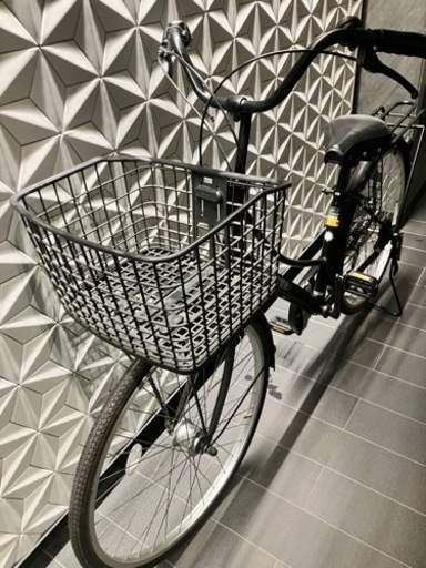 武田産業　26インチ　リベルタウン　自転車　ブラック　6段変速