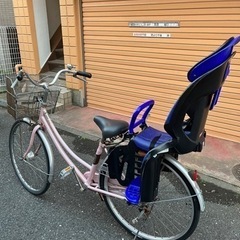 子乗せ付き自転車