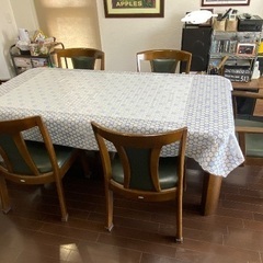 高級 6人掛け テーブルセット(6/5 12:00まで)