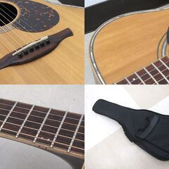 History ヒストリー アコースティックギター NT202 社外製ギグケース付属 中古品 動作確認済み