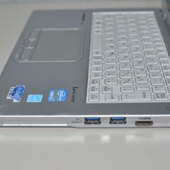 日本製 中古軽量ノートPC 最新Windows11+office Panasonic CF-AX2SDUTC
