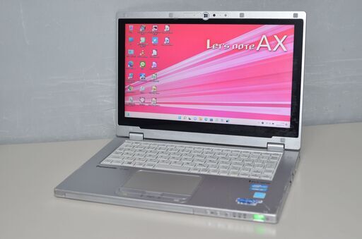 日本製 中古軽量ノートPC 最新Windows11+office Panasonic CF-AX2SDUTC Core i5-3337U/メモリ4GB/爆速SSD128GB/11.6インチ/タッチパネル