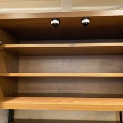 宇都宮でオシャレな家具を探すなら『オトワリバース！』未使用品 古賀家具 レンジボード キッチン収納 食器棚 ブラウン 中古品 