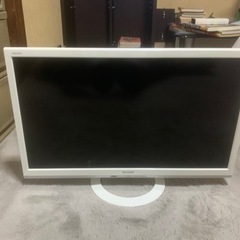 SHARP テレビ　　ハードディスク付き