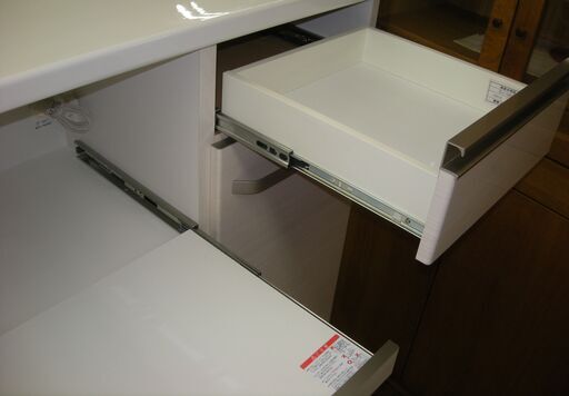 R352 国産 創愛 ハイタイプキッチンカウンター、キッチンボード、幅99cm