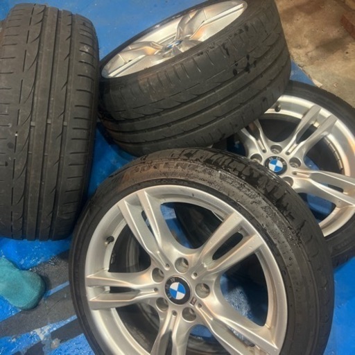 BMW 18インチ Mスポーツホイール 溝あり