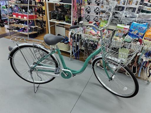 J265☆一部小キズ有り☆普通自転車☆ELCYCOES☆LEDダイナモ☆26インチ