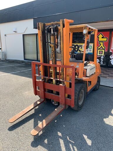 【引取限定】トヨタ フォークリフト 3FGL20 ガソリン 最大揚高3000mm 最大荷重2000kg 自重3300kg 中古【八幡西店】