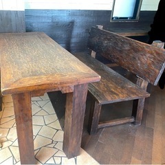 160cm木製テーブル　セット割引あります！