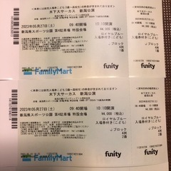 哀れな父親を助けてください…木下大サーカス新潟講演指定席 少しだけ割引