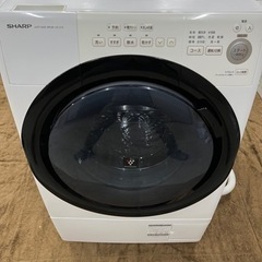 SHARP 2020年製ドラム式　姫路市内設置込み