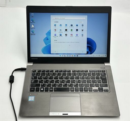 送料無料 保証付 高速SSD 13.3型 軽量薄型 ノートパソコン 東芝 R63/A 中古動作良品 第6世代 Core i5 8GB 無線 Bluetooth Windows11 Office