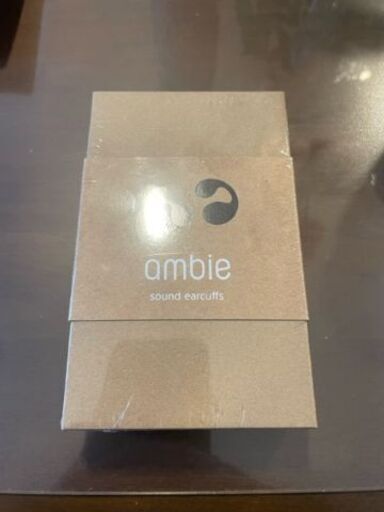 (値下げしました)【未使用/未開封】ambie(アンビー) sound earcuffs AM-TW01 ブラック