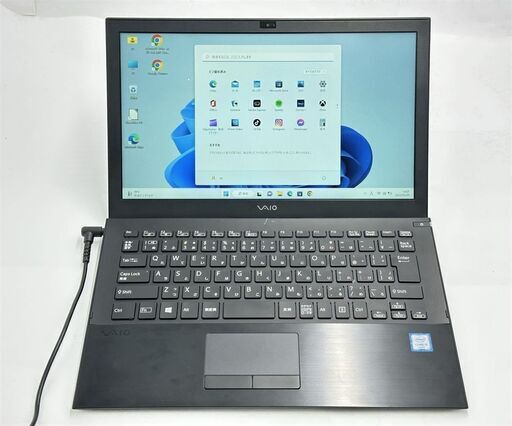 送料無料 保証付 高速SSD 13.3型 ノートパソコン SONY VJPB11C11N 中古美品 第6世代 Core i5 8GB 無線 Bluetooth カメラ Windows11 Office