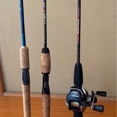 Daiwa バスロッド　3本セット