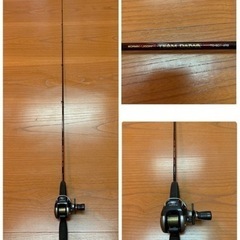 Daiwa バスロッド　3本セット