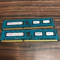 PC3-10600 DDR3-1333 4G  二枚セット　終了