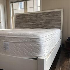 Ashley bed キングサイズベッド(シングル✖2)