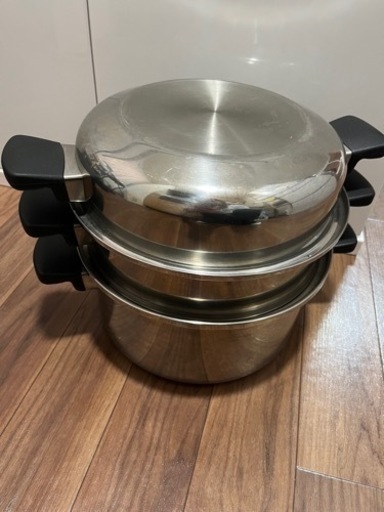 最終値下げ(今週末まで) アムウェイ 6L 鍋 シチューパンセット