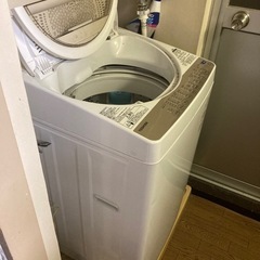決まりました洗濯機TOSHIBA