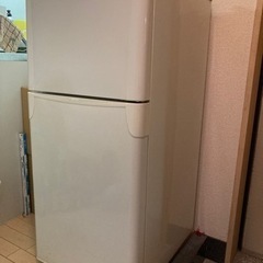 冷蔵庫0円【東芝2009年製120L「YR-12T」】直接引取り...