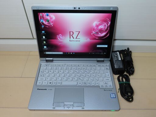 JC04128 パナソニック Let's Note 2in1 モバイル CF-RZ6 優良品 office2019