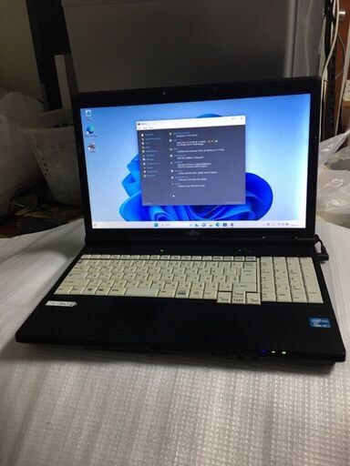 【即使用可能】富士通 LIFEBOOK「A572/FX」win11 pro/office 2021/i3-3110M/4GB/SSD128GB/DVD/Wifi/USB3.0/15.6型ワイド画面/中古
