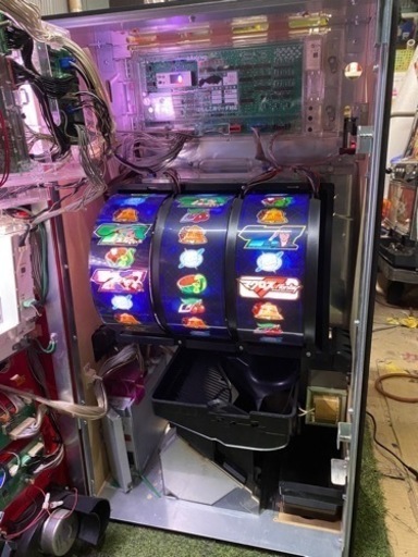 白ロム】マクロス マクロスフロンティア ◇コイン不要機付◇ スロット