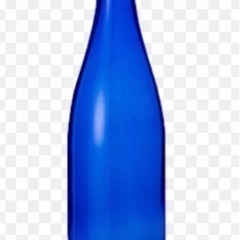 青色の空き瓶有ればください！