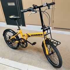 ☆ハマー折りたたみ自転車、ギア7段☆