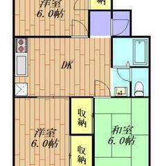 行田市🌸広々とした３DK🏠初期費用０円キャンペーン✨