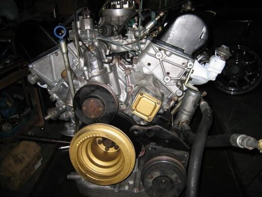 ベンツ107-560SLリビルトエンジンコンプリート販売