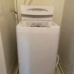 洗濯機　ハイセンス　22年製　4.5kg